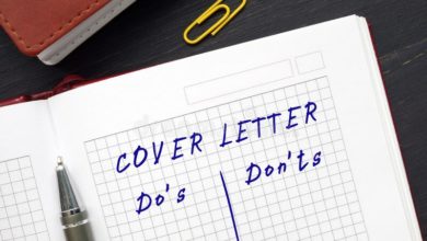 Picture of Cover letter do's and dont's