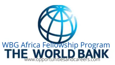 A picture of WBG Africa Fellowship Program