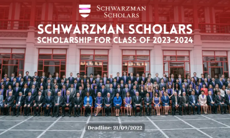 Pictures of Schwarzman scholarship