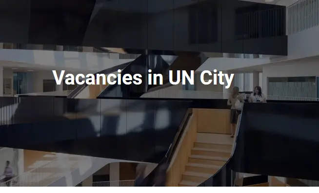 united nations job vacancies in UN City