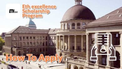 ETH Zurich Excellence Masters Scholarship for Master's Degree programme in Switzerland