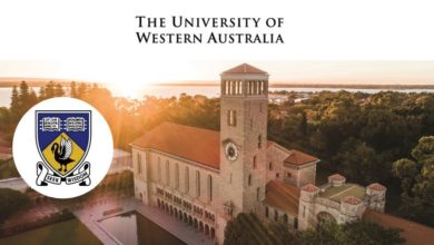 Global Excellence scholarship at University of Western Australia