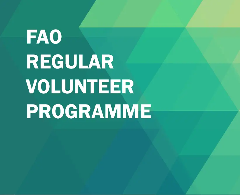 Call for Expression of Interest FAO Regular Volunteer Programme for