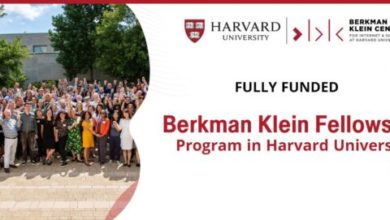 Call for Applications for the Berkman Klein Fellowship Program at Harvard University (USD 75 000 stipend)