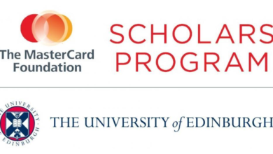 Mastercard Foundation Scholars Program at the University of Edinburgh for African students