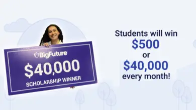 Big Future Scholarships for High School students