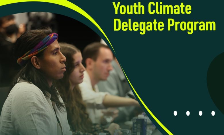 COP28 International Youth Climate Delegate Program