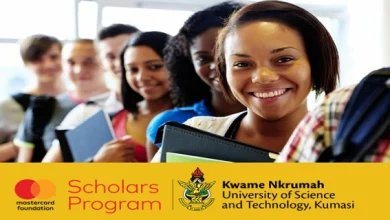 Fully Funded Mastercard Foundation Scholars Program at Kwame Nkrumah University of Science and Technology (KNUST)