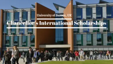University of Sussex Chancellor's International Scholarships (2023)