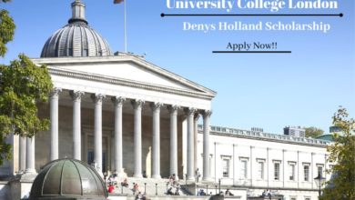 The Denys Holland Scholarship at University College London