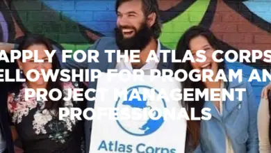 Atlas Corps Fellowship for Program and Project Management Professionals in the US