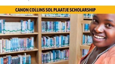 Canon Collins Sol Plaatje Scholarships 2024: APPLY NOW!