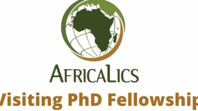 AfricaLics phd fellowship