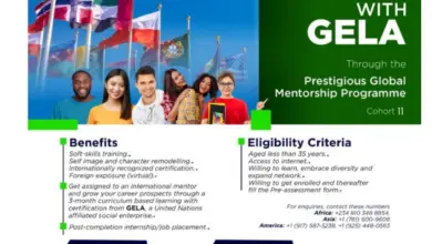 GELA Prestigious Global Mentorship Programme