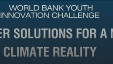 Calling on Aquapreneurs to Join the World Bank Youth Innovation Challenge!