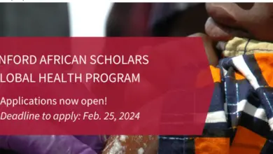 Applications now open for the Stanford African Scholars in Global Health Program ($50,000 grant)!
