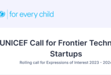 UNICEF Call for Frontier Technology Startups